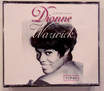 DIONNE WARWICK: 36 ALL-TIME FAVORITES (3-DISC CD) - Image 1 of 2