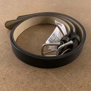 The Children’s Place Girls Size 4-7 Black/Brown Faux Leather Uniform Belt 2-Pack - Picture 1 of 5