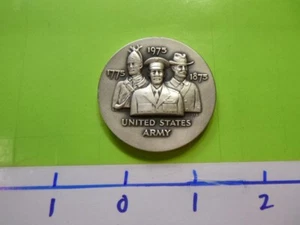 1.9 OZ U.S. ARMY 1775-1975 RELIEF 200 YEARS MEDALLIC ART SILVER COIN RARE 6A0 - Picture 1 of 4