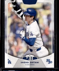 2024 Topps 50/50: Shohei Ohtani - Shohei Ohtani #55 - Imagen 1 de 2