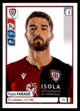 Panini Calciatori 2019-2020 - Paolo Faragò Cagliari No. 102