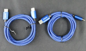 Cleefun USB-C to USB-C Cable - 3FT, Fast Charge, 2 Pack - Picture 1 of 7