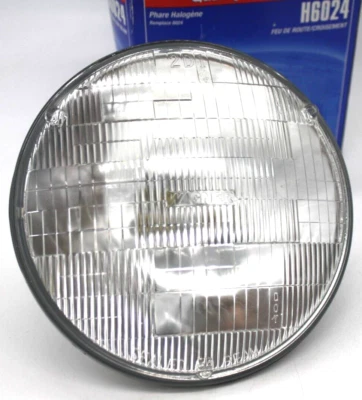 Viga de faro sellada, 12 voltios, Wagner DOT', halógeno, 7", Porsche 356A, 356B, 356C Foto 1 de 4