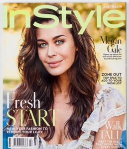 Megan Gale Instyle magazine Australia In Style fashion magazine Australian rare - Picture 1 of 1