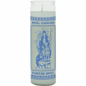 7 Day Guardian Angel Religious Candle - White - Picture 1 of 1