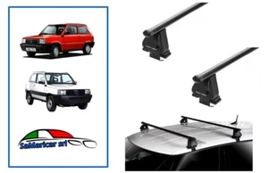 Barras Portaequipajes De Techo Set Par Fiat Panda 4X4 - 3 Puertas 01 / 1986- > - Imagen 1 de 2