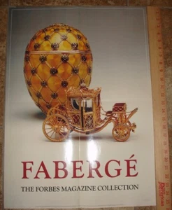 FORBES COLLECTION FABERGE ART POSTER CORONATION EGG - Picture 1 of 4