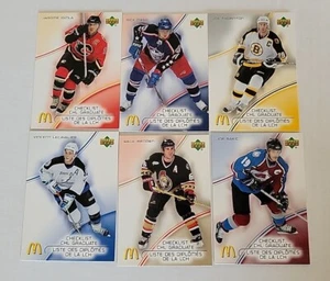 2005-06 Upper Deck McDonald's CHL Graduates Complete Checklist Set - Picture 1 of 1