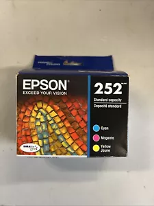 Epson 252 C/M/Y Cartucce di inchiostro da 3 pezzi - Ciano, Magenta, Giallo (T252520-CP) - Foto 1 di 1