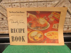 Old Baking Recipe Cookbook October 1964 Dallas Times Herald Insert Dorothy Sisk - Picture 1 of 6