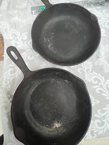 Unbranded Vintage 10" Cast Iron Skillet with Handle One Per Listing - Bild 1 von 6