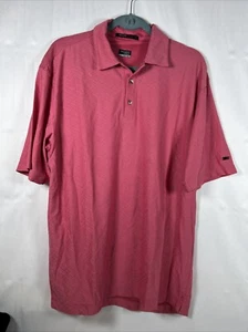 Nike Tiger Woods Collection Herren Large Dri-Fit Pink Polo Golf Shirt Bunt - Bild 1 von 8
