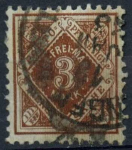 Wurttemberg 1896 SG#M149, 3pf Brown Used #E17422 - Picture 1 of 1