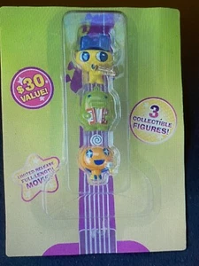 Tamagotchi Musik Stern Charms 3 Mini Figuren Figuren 2009 VERSIEGELT - Bild 1 von 5