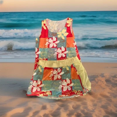 Camiseta sin mangas Brooks D'lite a cuadros florales micro malla espalda deportiva transparente para mujer y pantalón corto  Foto 1 de 4