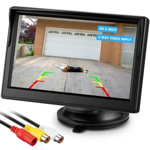 Backup Camera Monitor Only - 5 Inch HD Image Back up Camera Screen for Cars T... - Picture 1 of 6