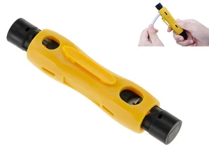 Pince à Dénuder compacte POUR COAXIAL RG59 RG6 RG7 RG11 - Picture 1 of 2