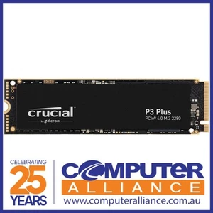 4TB Crucial P3 Plus M.2 NVMe PCIe SSD CT4000P3PSSD8 - Picture 1 of 1