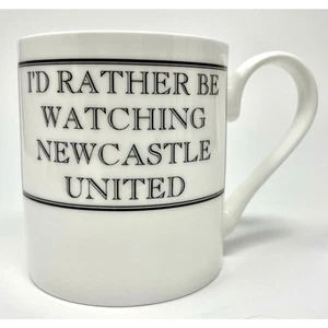 I'd Rather Be Watching Newcastle United FC Soccer, Futbol Fan Stubbs Mugs - Picture 1 of 3