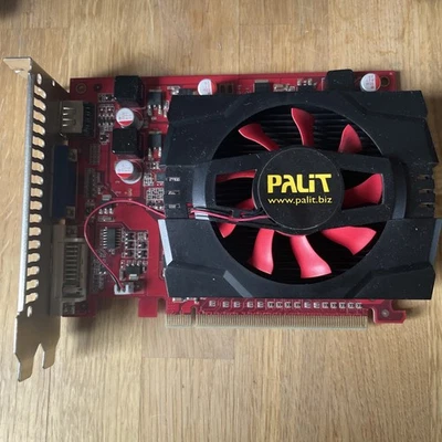 Palit Nvidia GT240 1GB DDR3 DVI/VGA/HDMI PCIE Graphics Card - Image 1 of 3