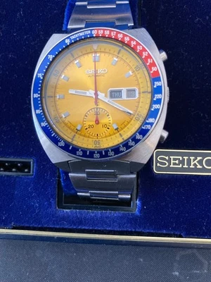 N.O.S. Seiko 6139-6005 Pogue fecha 3/77 como nuevo Foto 1 de 4