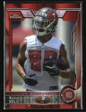 Kenny Bell 2015 Topps Chrome Red Refractor #129 RC Football Card
