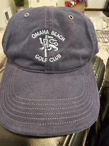 ⛳️Omaha Beach Golf Club Hat Cap Port-en-Bessin-Huppain, France (%) - Picture 1 of 6