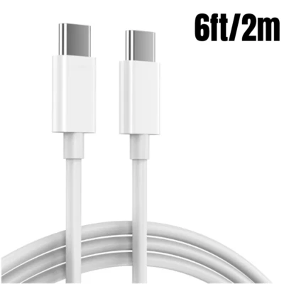 New For iPhone 15 Pro Max Plus USB-C to USB-C Cable Fast Charging PD Type C Cord - Image 1 of 4