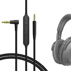 Geekria Audio Cable with Mic for Sennheiser Momentum 4, PXC 550 II (4 ft) - Picture 1 of 6