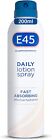 E45 Spray Moisturiser 200 Ml Daily Lotion Moisturiser Spray Dry Sensitive Skin