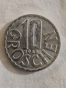 Austria 10 Groschen, 1955 - Picture 1 of 2