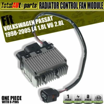 Radiator Fan Control Module for Volkswagen Passat B5 1998-2005 I4 1.8L 902-434 - Image 1 of 4