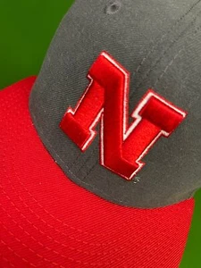 NCAA Nebraska Cornhuskers New Era 59FIFTY Baseball Cap/Hat Size 6-5/8 Youth - Picture 1 of 6
