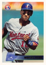 Moises Alou 1996 Topps 309  Montreal Expos