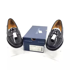 Cole Haan Pinch Tassel Mens Loafers 8.5D Black Leather - Picture 1 of 11