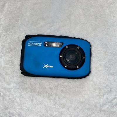 Цифровая камера Coleman Xtreme C5WP-R 16,0 Мп - синяя с картой micro SD 8 ГБ - Изображение 1 из 4