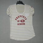 Nike NFL Team Apparel T-Shirt Womens M Scoop Neck Property Of SF Niners 49ers