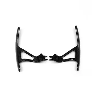 Carbon Fiber Steering Wheel Paddle Shifters For Nissan GTR R35 Nismo 2008-2016 - Foto 1 di 8