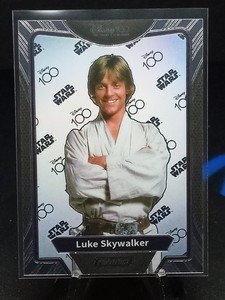 🔴 2023 KAKAWOW Phantom Disney 100 Star Wars Base LUKE SKYWALKER #09