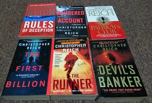 CHRISTOPHER REICH 6 Legal Thriller, Krimi BKS NUMMERNKONTO, DER RÄUFER - Bild 1 von 7