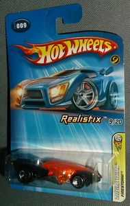 Hot Wheels 2005 #009 Realistix #9 of 20 First Editions Firestorm Black Orange - Bild 1 von 2