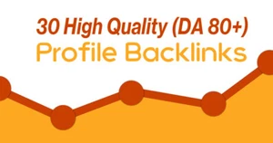 30x Profile Backlinks (Da 80 30 High Da Seo Ranking Manchester - Picture 1 of 1