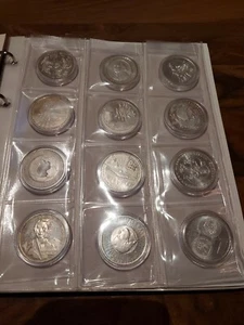 12er-Set diverse 10 EUR-Gedenk-Münzen "Deutschland" (Silber 925) 2003-2007 - Bild 1 von 4