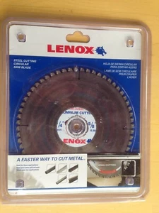 Lenox 7-1/4 40-Tooth Continuous Carbide Circular Saw Blade For Metal / Steel - Picture 1 of 4