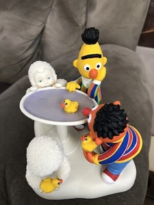 Sesame Street “Rubber Duckie Have Some Fun” Snow Babies with Ernie and Bert Box - Picture 1 of 11