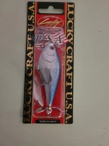 Cebo de utilería Lucky Craft Kelly J descontinuado Aurora negro parte superior lubina de agua pesca - Imagen 1 de 5