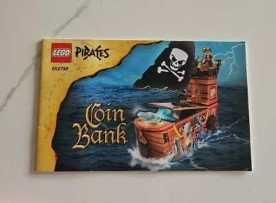 Lego Pirates 852748 Coin Bank Manual Only - Image 1 of 2