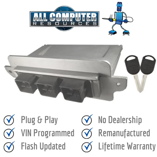 2006 Lincoln Navigator 5.4L Engine Computer Programmed w/ Keys 6L7A-12A650-FA - Image 1 of 4