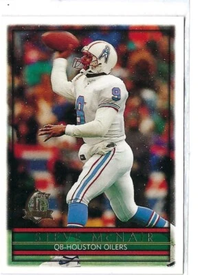 1996 Topps Steve McNair - Houston Oilers - Image 1 of 2