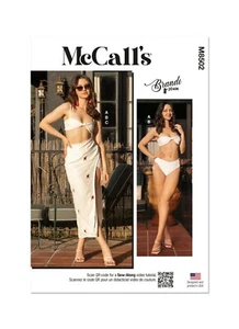McCalls SEWING PATTERN M8502 Misses Bikini & Skirt 4-12 Or 14-22 Tracked Postage - Picture 1 of 7